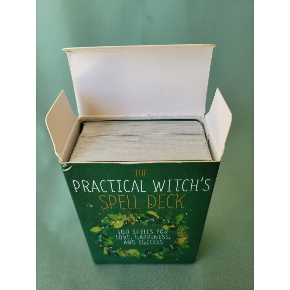 The Practical Witch's Spell Deck Oracle Cards 100 Spells Wicca Pagan Boxed Set - Picture 6 of 8